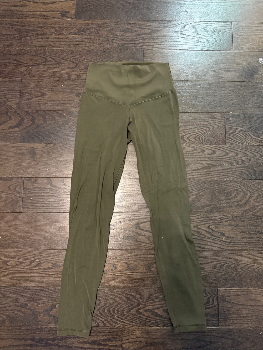 Olive Green Aerie High-Waist Leggings